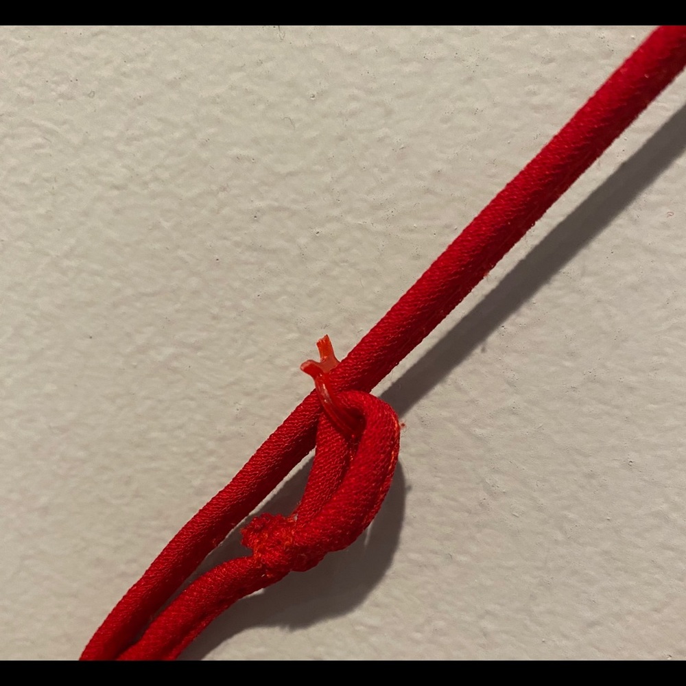 COPY - Bebe Red, backless, with small train eveni… - Picture 8 of 10